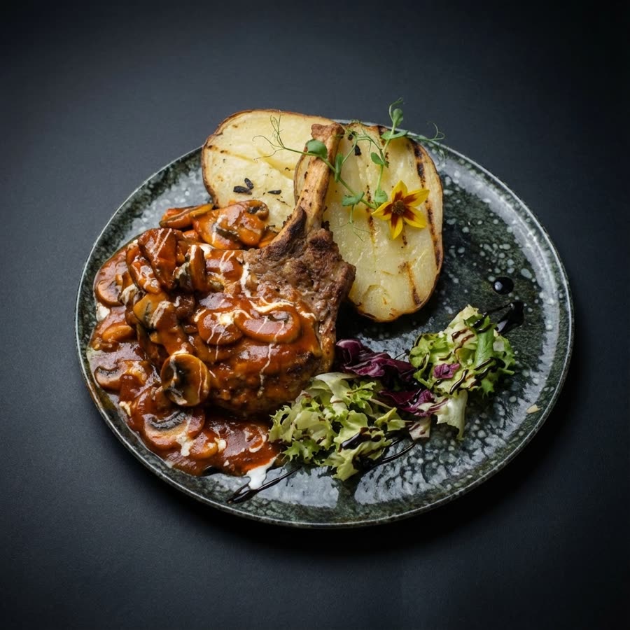 Cotlet de porc sicilian