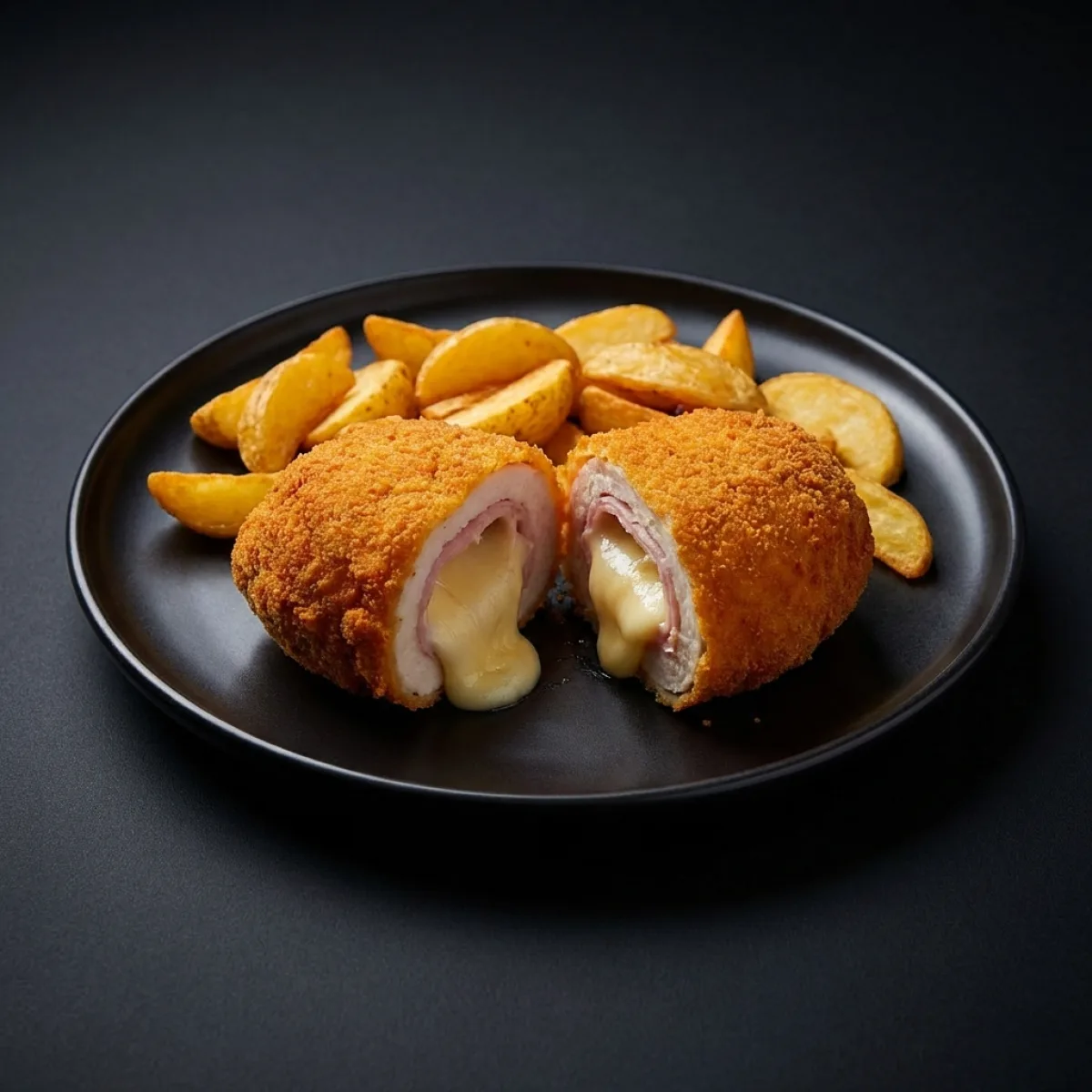 Cordon Bleu De Pui Si Cartofi Cu Rozmarin