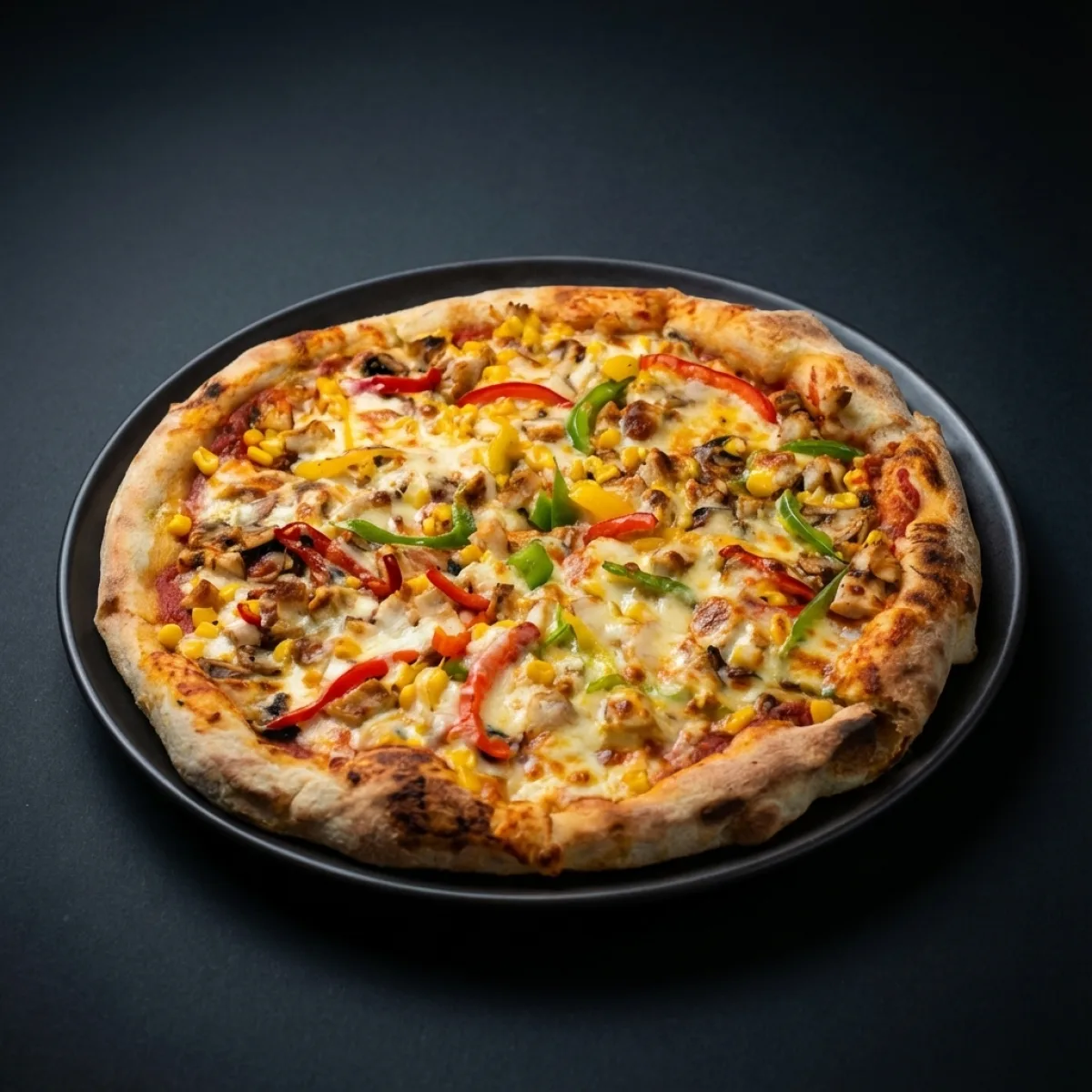 Pizza Con Pollo