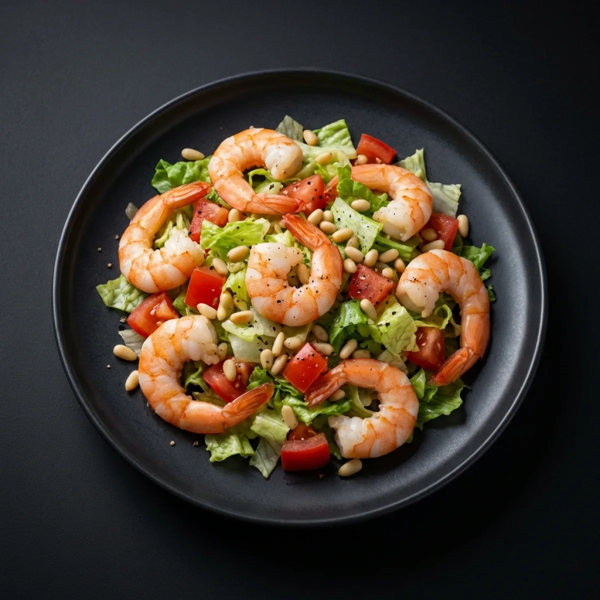 Salata Cu Creveti Si Dressing Iaurt (250G)