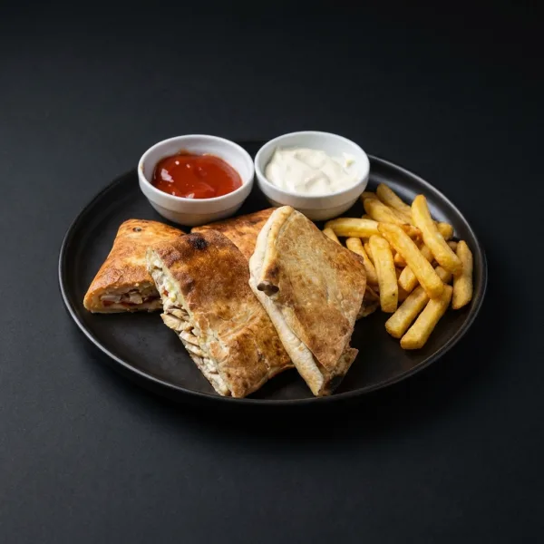 Sandwich foccacia cu piept pui