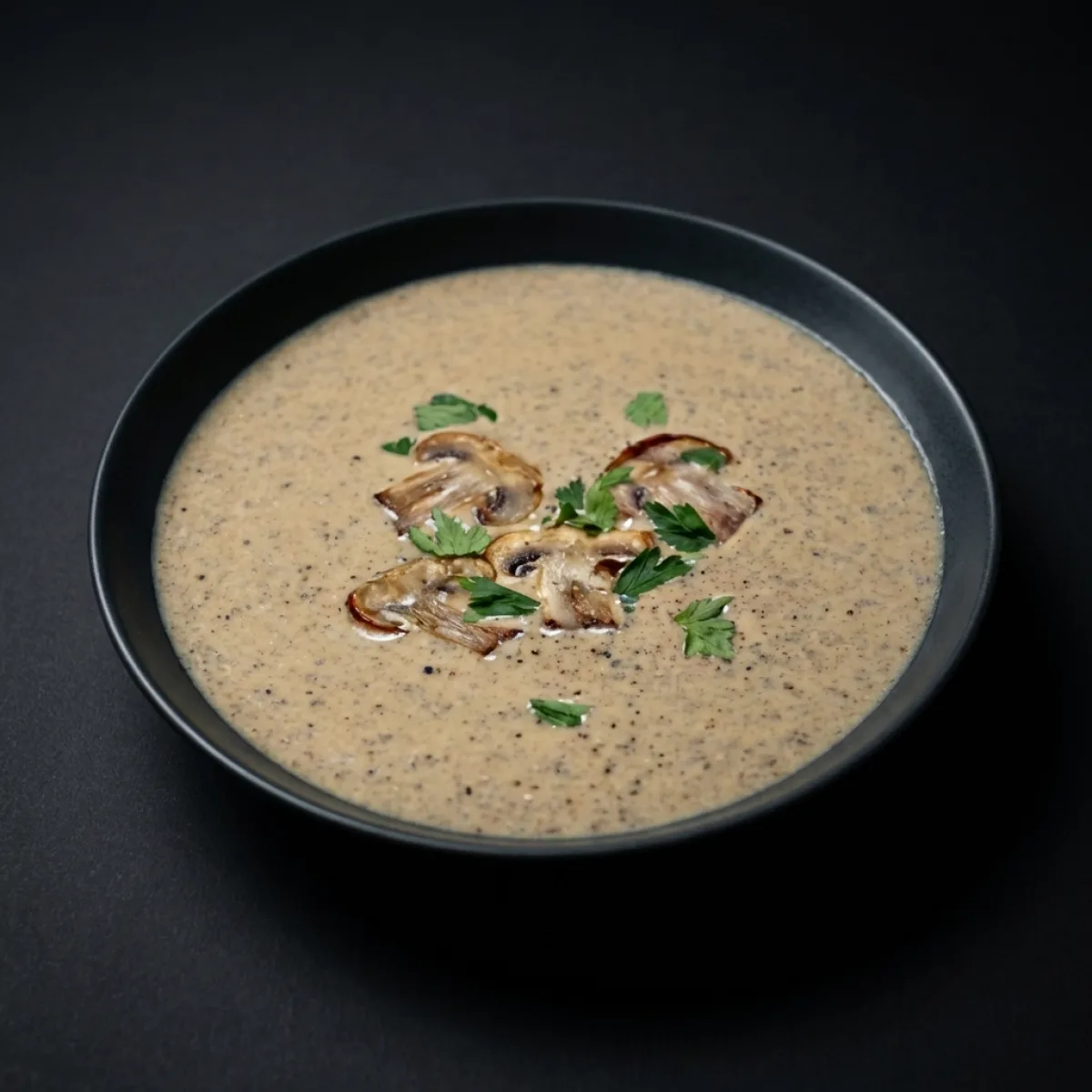 Supa crema de hribi (de post)