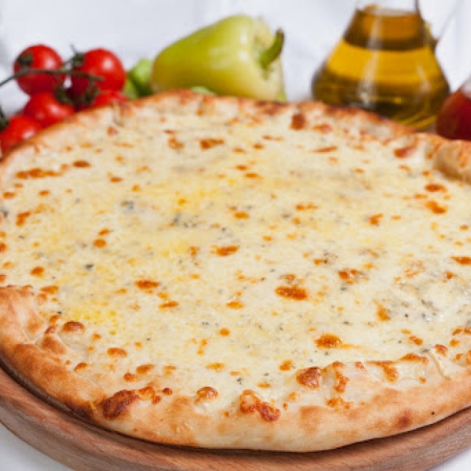 Pizza quatro formaggi 400gr Trattoria Prestij